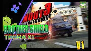 DamonPS2: PRO Emulator: Nvidia Shield | HD TEST | Burnout 3 Takedown | Tegra X1| Android 7.0 | V1