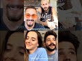 Mau y Ricky Montaner con Camilo y Evaluna hablando de próximos proyectos , "Por Primera Vez " y más