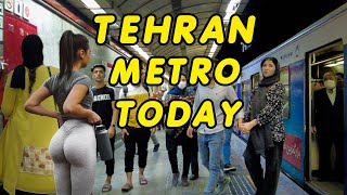 IRAN TEHRAN METRO 2023 | From Downtown to North #walking screenshot 5