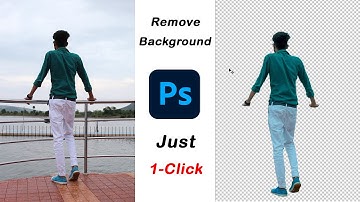 REMOVE BACKGROUND JUST 1- CLICK | PHOTOSHOP