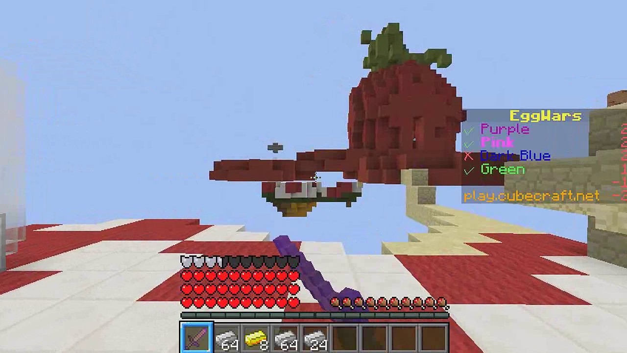 Minecraft: EGGWARS - PARTIDA MAIS EMOCIONANTE DE TODAS! c/ Marcos