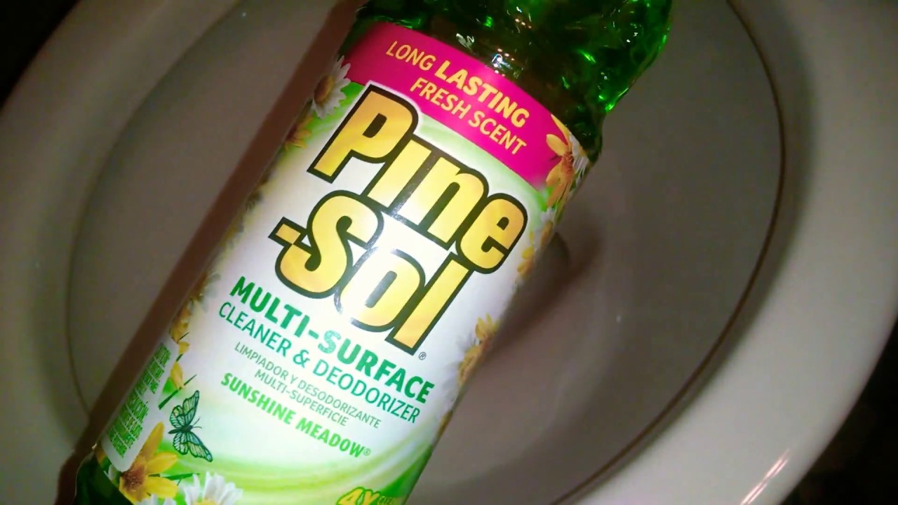 Quick Sunshine Meadow PineSol & Ajax Toilet Cleaning ASMR CLEANING