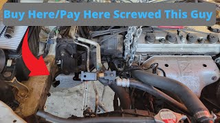 9802 Accord Transmission Removal
