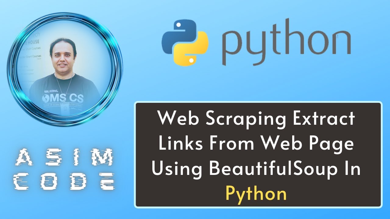 ติด ตั้ง ubuntu  2022  Web Scraping Extract Links From Web Page Using BeautifulSoup In Python