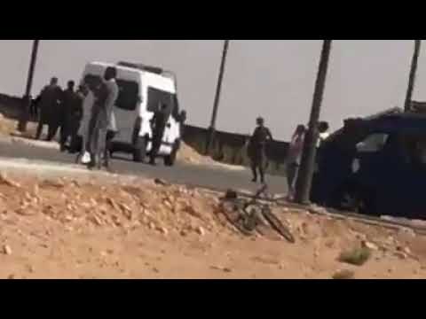 فيديو لما بعد مقتل القائد ولد الخطاط بالعيون