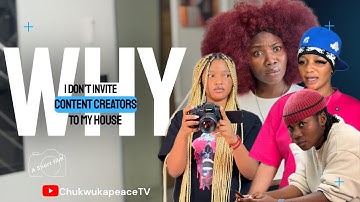WHY I DON’T INVITE CONTENT CREATORS TO MY HOUSE - SYMPLYPEACE, CODEDDOLLAR, LOVELIZZ #shortvideo 