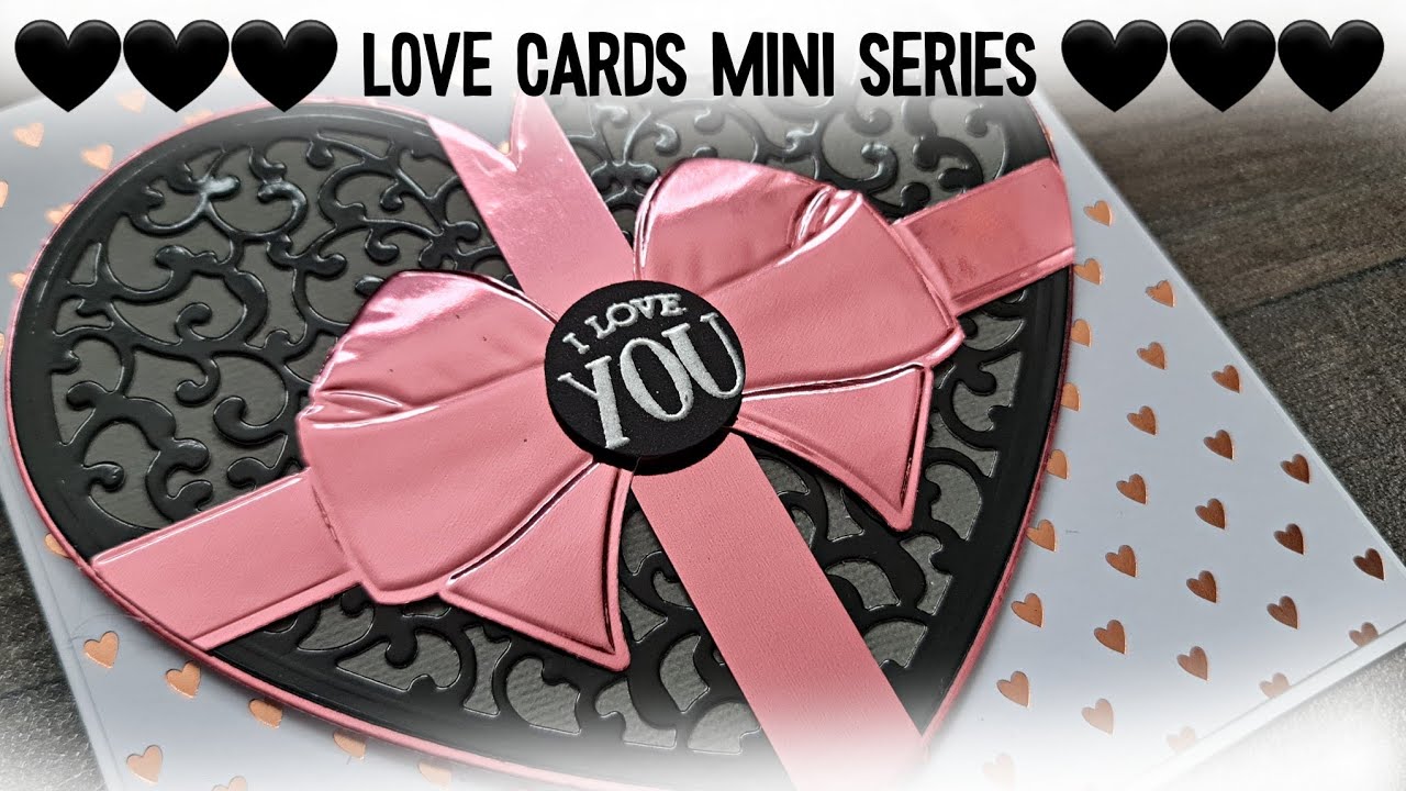 Серия мини-открыток на любовную тематику | Урок | Открытка №1