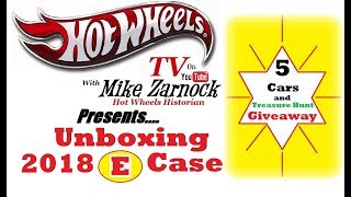 Hot Wheels E Case 2018  | Hot Wheels