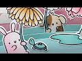 Slimline Box Card Tutorial featuring Mama Elephant Flower Shower