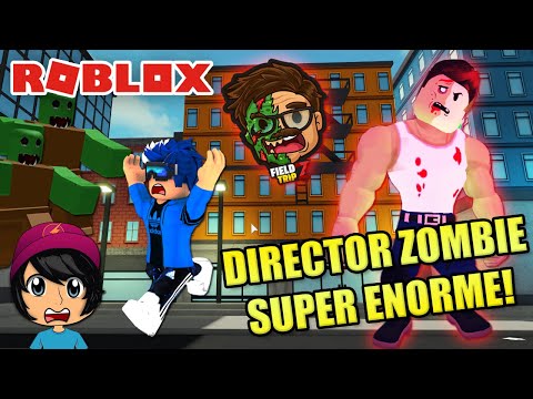 El Director Zombie Me Ataca Final Epico Soy Blue Field Trip Z Roblox Espanol Youtube - me converti en piggy exe kori roblox youtube