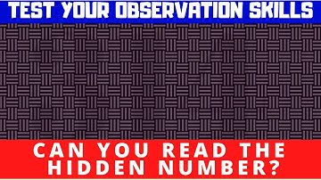 TEST YOUR OBSERVATION SKILLS VIDEO