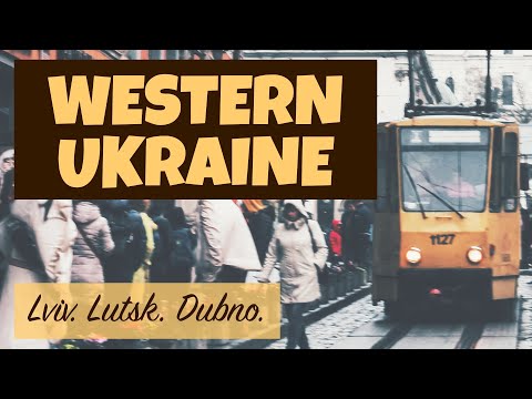 WESTERN UKRAINE (4K): Exploring Rivne, Lutsk, Dubno and Lviv 2021 (FOOD, LIFE AND MORE)