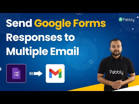 How to Send Google Forms Responses to Multiple Email Addresses| Google Forms to Gmail