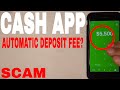 ✅  What Is Cash App Automatic Deposit Fee Scam 🔴