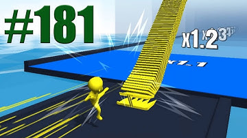 Stack Colors - Gameplay ( Level 181 ) Walkthrough