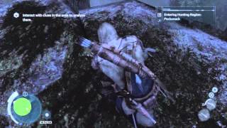 Assassin's Creed 3 - Hunting Society Mission 'The Man-eater' Walkthrough [HD] screenshot 5