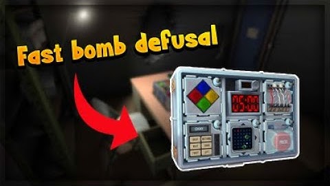 How to defuse a bomb quickly!!! (NO DEFUSAL MANUAL NEEDED)