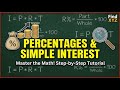 WASSCE Math: Solve Simple Interest & Percentages (The Mr. Gyan Car Problem!)