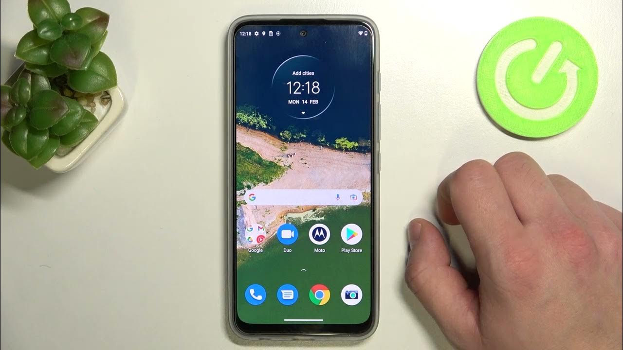 How to Enable / Disable Call Vibrations in Motorola Moto G71 5G