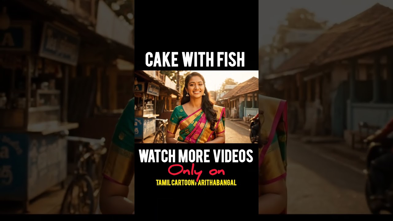 Veo 3 Cake with Fish curry #veo3 #funny #ai #tamilvlog @Tamilcartoonparithabangal