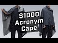 Should You Spend $1000 On This Cape? Acronym CP4-WS REVIEW