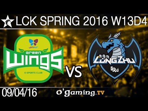 Jin Air Green Wings vs Longzhu Gaming - LCK Spring 2016 - W13D4