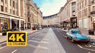 LONDON WALK ⁴ᴷ⁶⁰ AROUND DESERTED WEST END DURING TIER 4 LOCKDOWN 2021 / VIRTUAL WALKING TOUR 4K