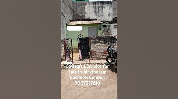 560sqft lda plot for sale in Jankipuram Lucknow Contact 7007267610