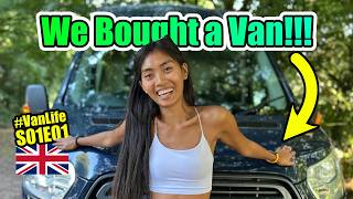 Did We Just Buy the Sketchiest Van in England??? (UK VanLife s01e01)