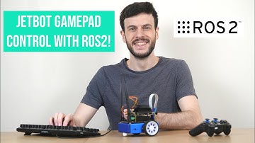 JetBot Gamepad Control with ROS2!