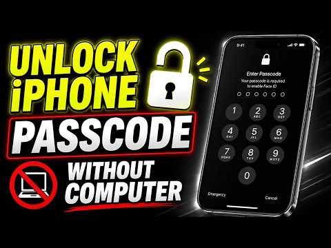 How to Unlock iPhone Passcode without Computer - 2026