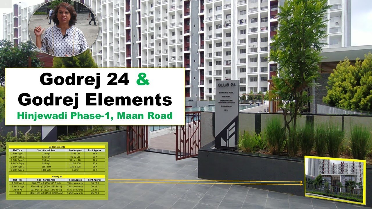 Godrej 24 and Godrej Elements Hinjewadi Pune Complete Project