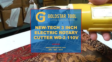 Product Showcase - New-Tech 3" Rotary Cutter - Goldstartool.com - 800-868-4419