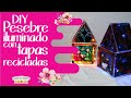 Ropero Raquel 114. DIY, Pesebre Iluminado con Tapitas de CDs