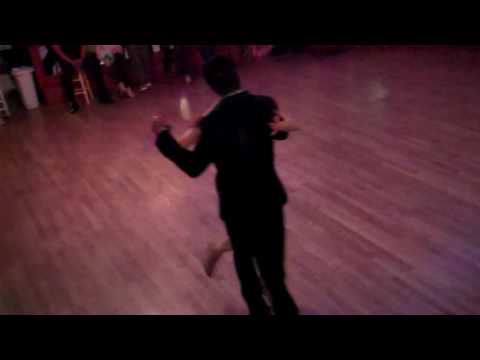 Cristian Correa Y Leah Barsky at La Romeria Milonga 05 24 2016 Vals