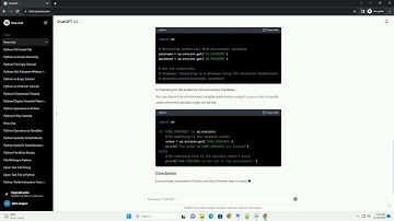 python os env variable