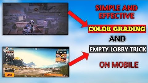 HOW TO DO EMPTY LOBBY AND EASY & EFFECTIVE COLOUR GRADING IN JUST FEW STEPS
