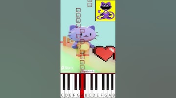 build a Catnap! (@ssielstudio) Poppy Playtime 3 - Octave Piano Tutorial