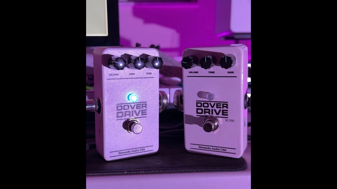 Lovepedal OG Dover Drive Vs the BC558 - YouTube