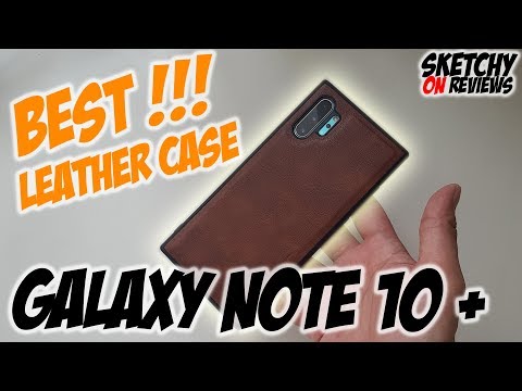 BEST LEATHER CASE FOR GALAXY  NOTE 10 PLUS !!!