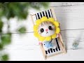 淘宝 梧桐家羊毛毡 · Sun flower Cat  DIY tutorial 羊毛毡wool felt视频教程教学