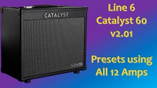 Line 6 Catalyst 60 v2.01 Presets/Amps