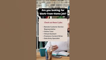 Unlock Your Career Potential with Top 5 Remote Jobs!