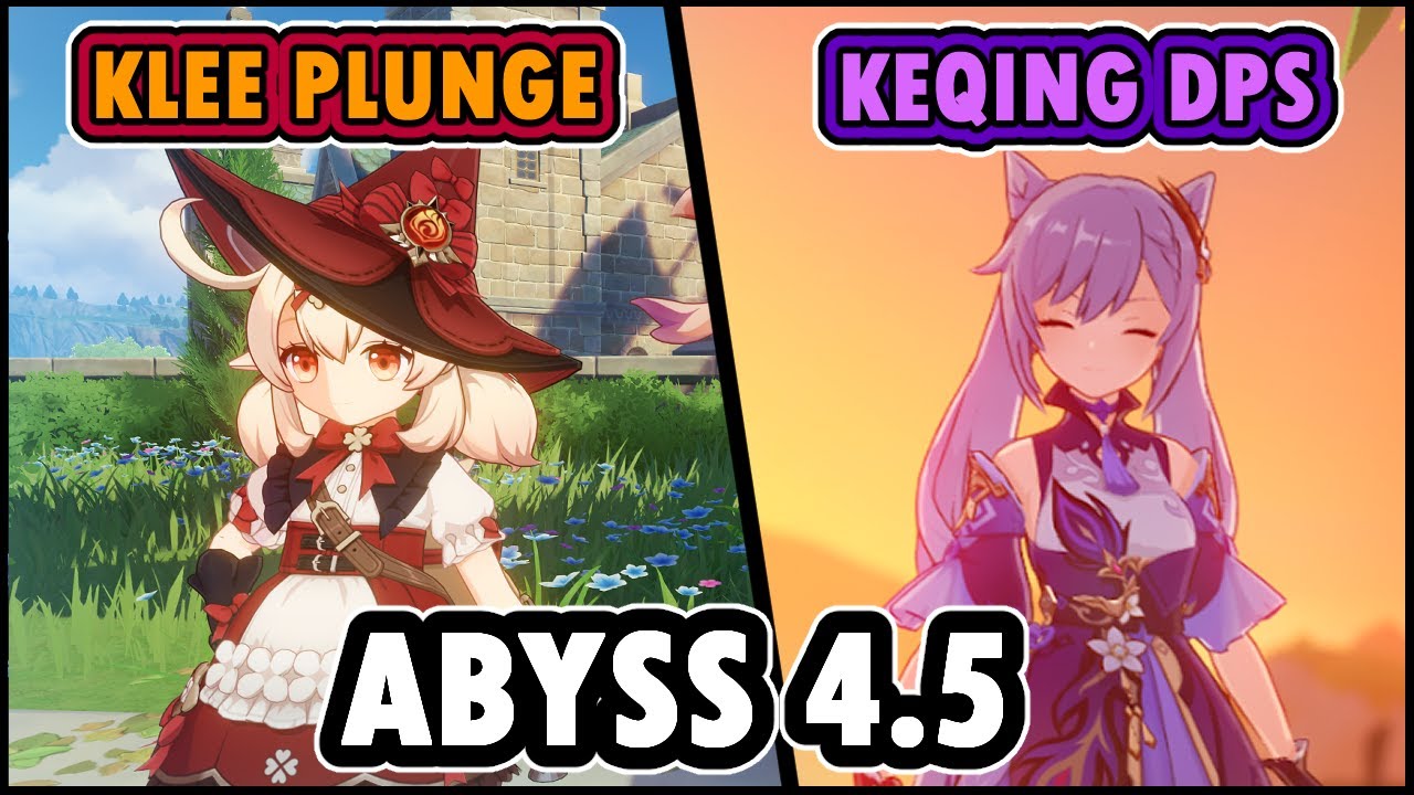 Registro Abyss 4.5 - Klee Plunge Double Hydro - Keqing Aggravate Zhongli