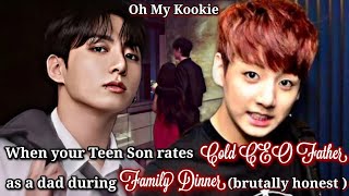 Jkff When Ur Teen Son Rates His Cold Father As A Dad During Family Dinner