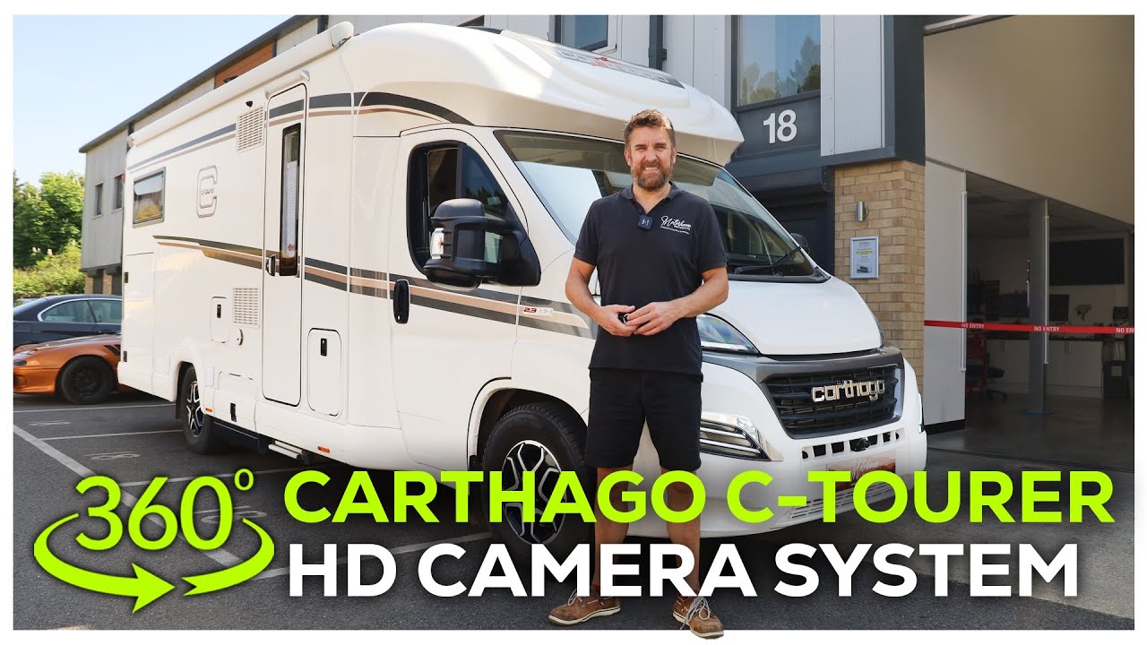 Carthago C-Tourer Motorhome | 360° HD Camera System Installation ...