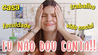 COMO CONCILIAR TRABALHO E ESTUDO? | dicas para você trabalhar e estudar