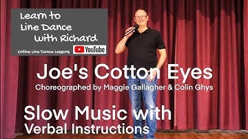 BEGINNER LINE DANCE LESSON 193 - Joe
