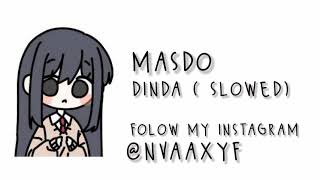 Masdo - Dinda |Dinda jangan marah marah tiktok | ( Slowed By Hyuunasa. IX )