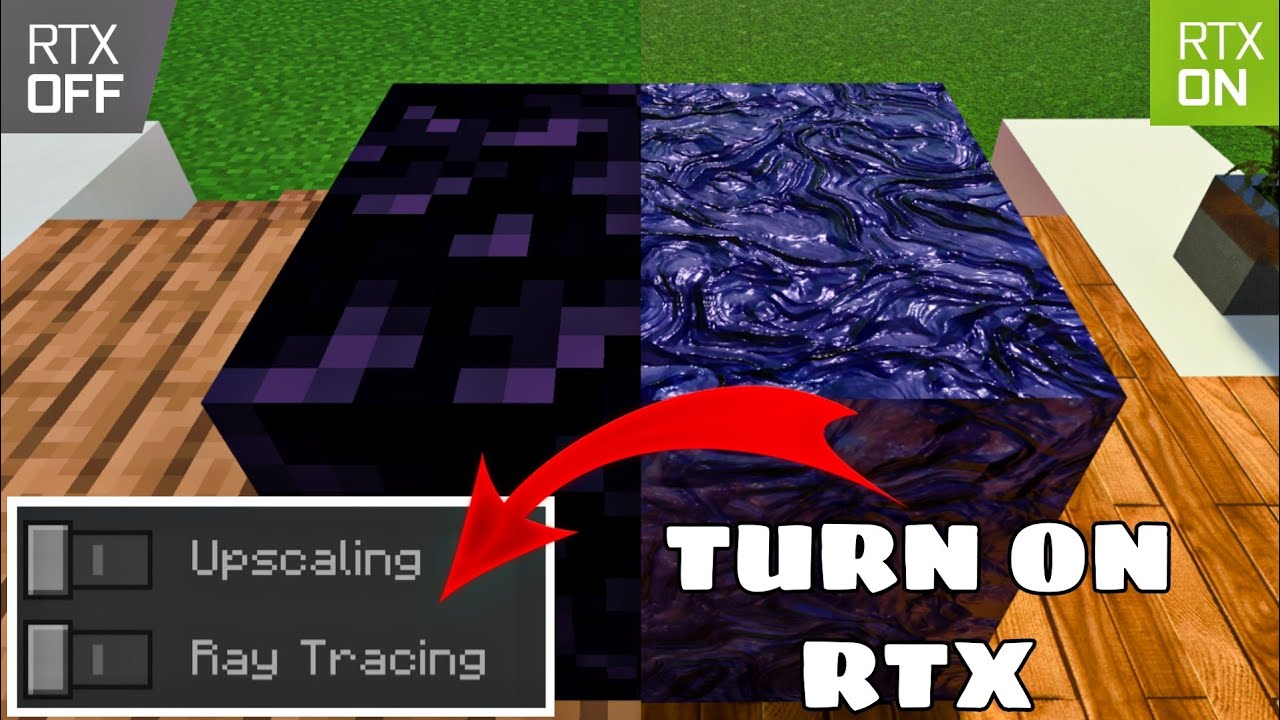 How To Enable RTX Ray tracing In Minecraft - Bedrock Edition 